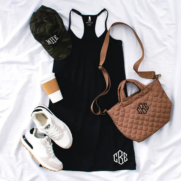 Monogrammed Exercise Dress