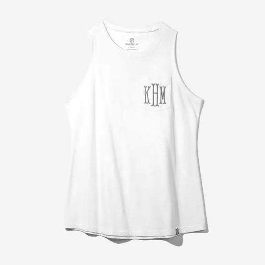 Monogrammed Tank Top