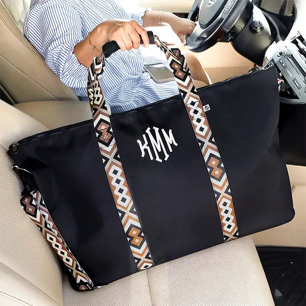 Monogrammed Weekend Bag