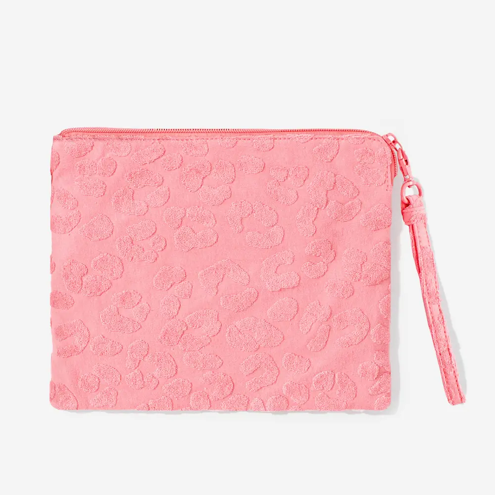 Monogrammed Terry Wristlet