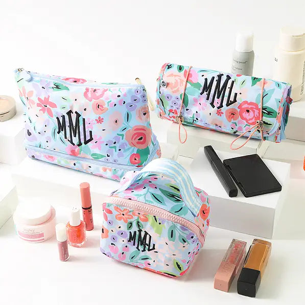 Monogrammed Makeup Bag