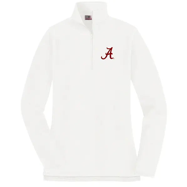 Alabama Crimson Tide Pullover Sweatshirt in White