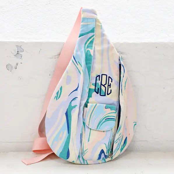 Monogrammed Sling Pack