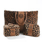 Monogrammed Leopard Weekender