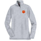 Clemson Tigers Pullover Sweatshirt in Heathered Gray