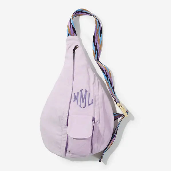 Monogrammed Sling Pack