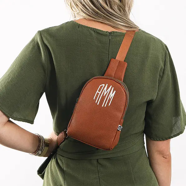 Monogrammed Sling Bag