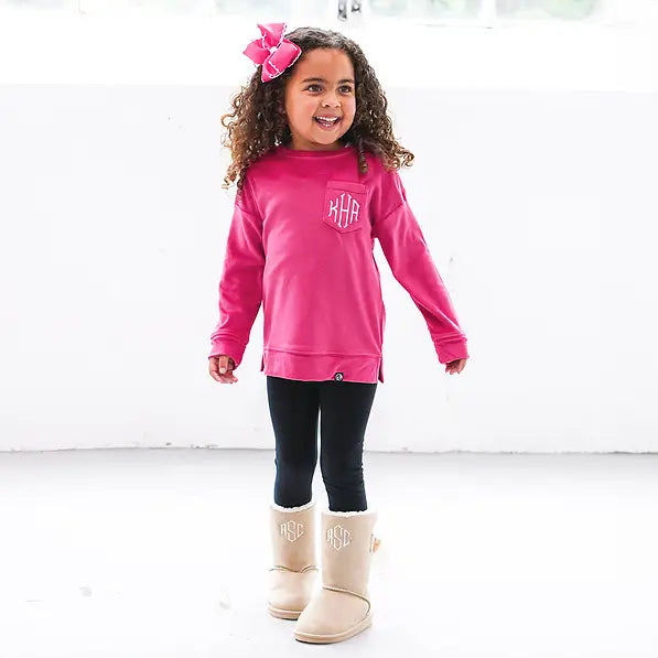 Monogrammed Kids Softspun Sweatshirt