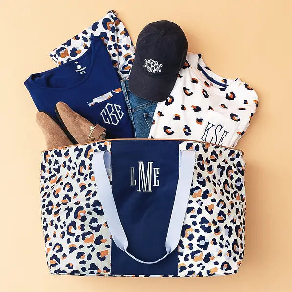 Monogrammed Extra Large Tote Bag