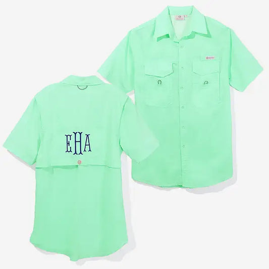 Monogrammed Fishing Shirt