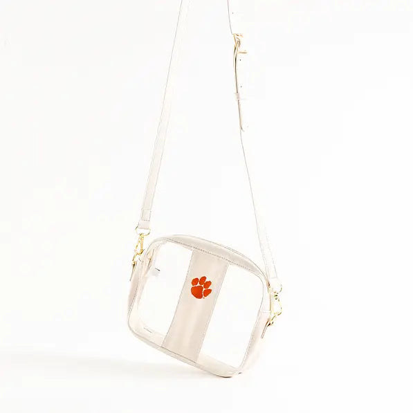 Clemson Tigers Clear Stadium Crossbody Bag