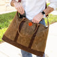 Clemson Tigers Waxed Canvas Weekender