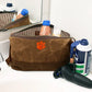 Clemson Tigers Waxed Canvas Dopp Kit