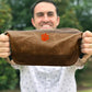 Clemson Tigers Waxed Canvas Dopp Kit