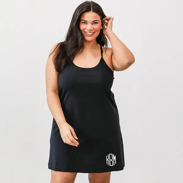 Monogrammed Exercise Dress