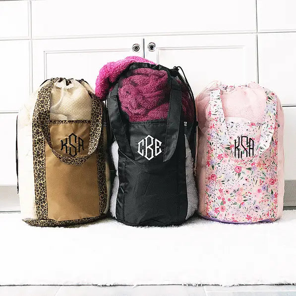 Monogrammed Packable Laundry Bag