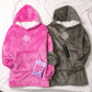 Monogrammed Blanket Hoodie