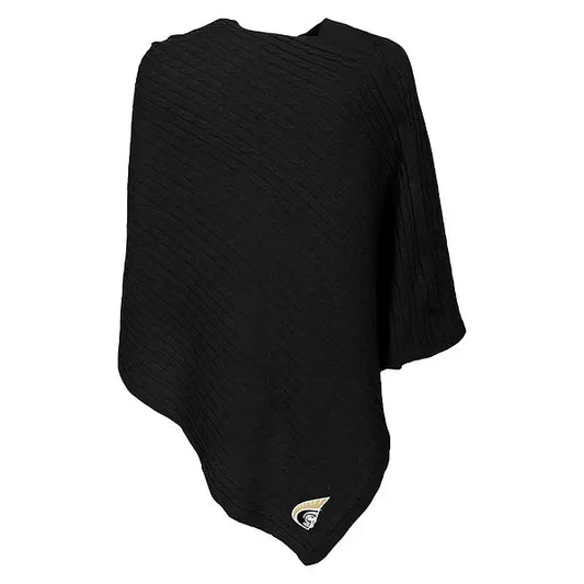 Anderson Trojans Poncho in Black