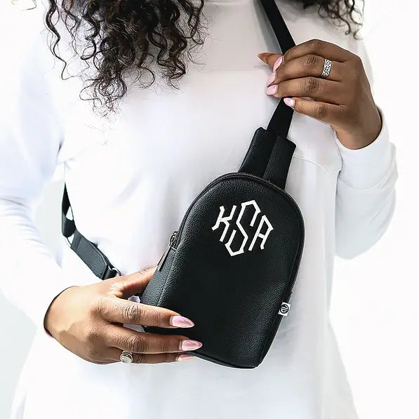 Monogrammed Sling Bag