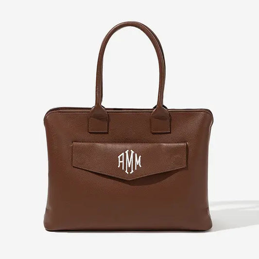 Monogrammed Essential Work Tote