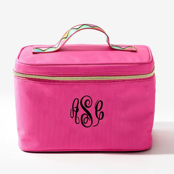 Monogrammed Train Case