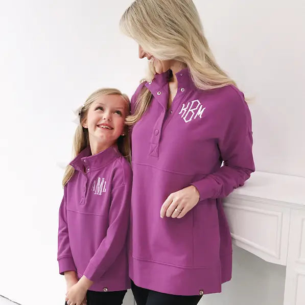 Monogrammed Pullover