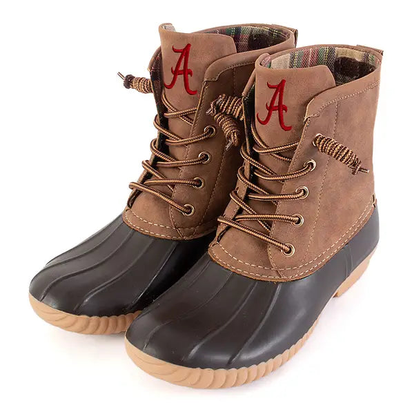 Alabama Crimson Tide Duck Boots