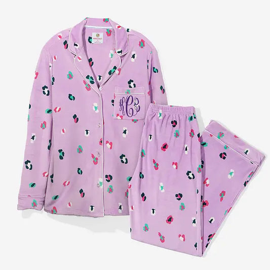 Monogrammed Softspun Pajama Set