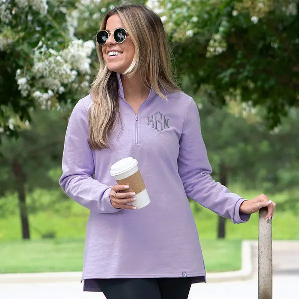 Monogrammed Pullover Sweatshirt