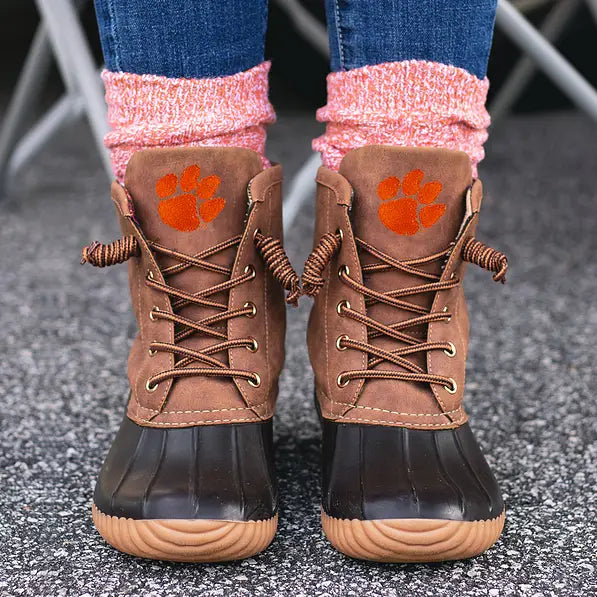 Clemson Tigers Duck Boots