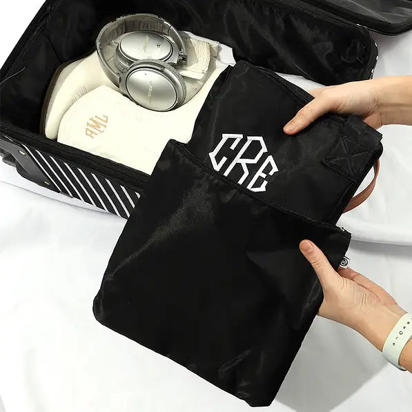 Monogrammed Packable Weekend Duffel Bag