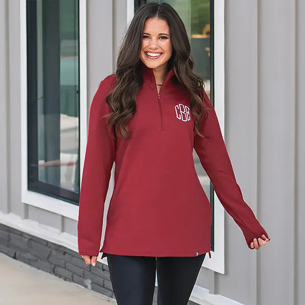 Monogrammed Pullover Sweatshirt