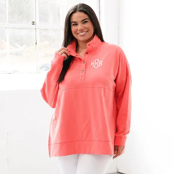 Monogrammed Pullover