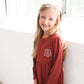 Monogrammed Kids Waffle Dress