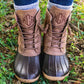 Monogrammed Duck Boots