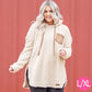 Monogrammed Sherpa Hoodie