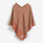 Monogrammed Leopard Poncho