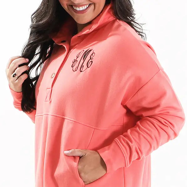 Monogrammed Pullover