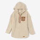 Monogrammed Sherpa Hoodie