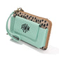 Monogrammed Phone Wallet Wristlet