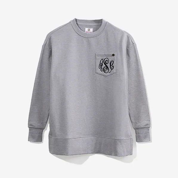 Monogrammed Crewneck Sweatshirt