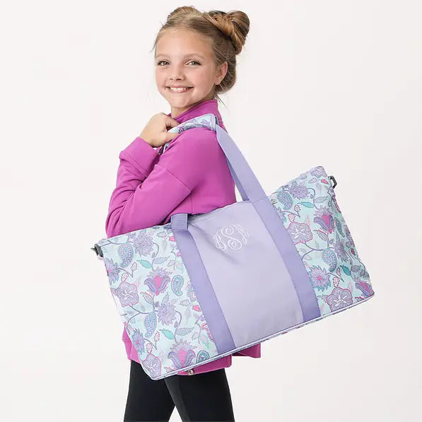 Monogrammed Kids Weekend Bag