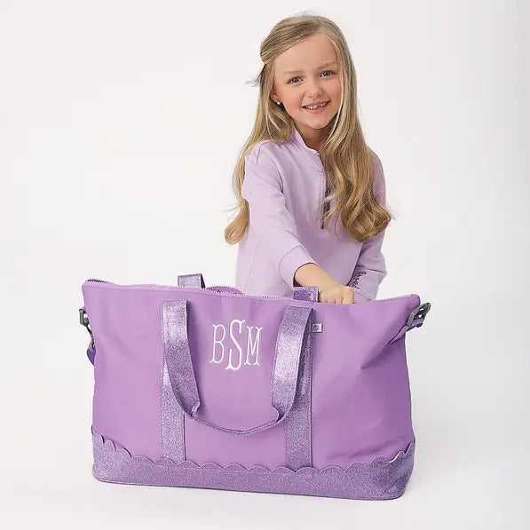 Monogrammed Kids Weekend Bag