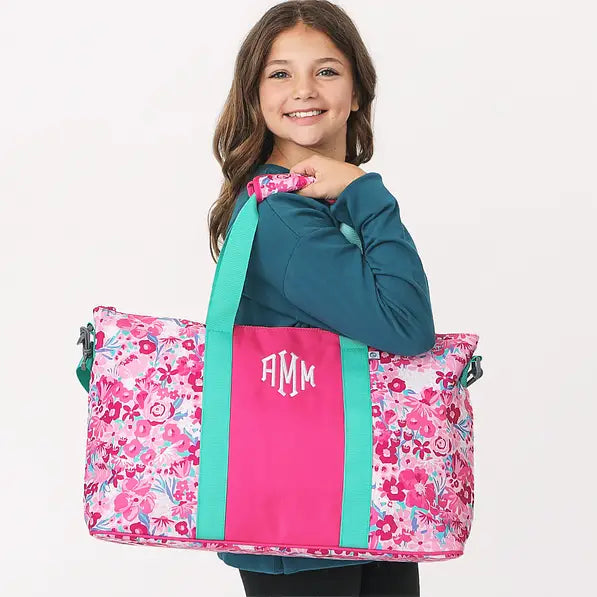 Monogrammed Kids Weekend Bag