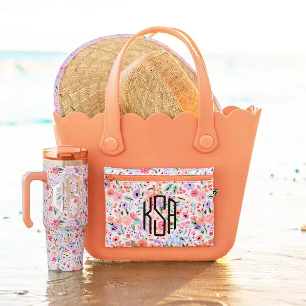 Monogrammed Waterproof Beach Bag