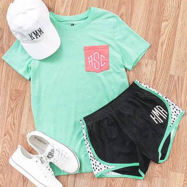 Monogrammed Pocket T-Shirt