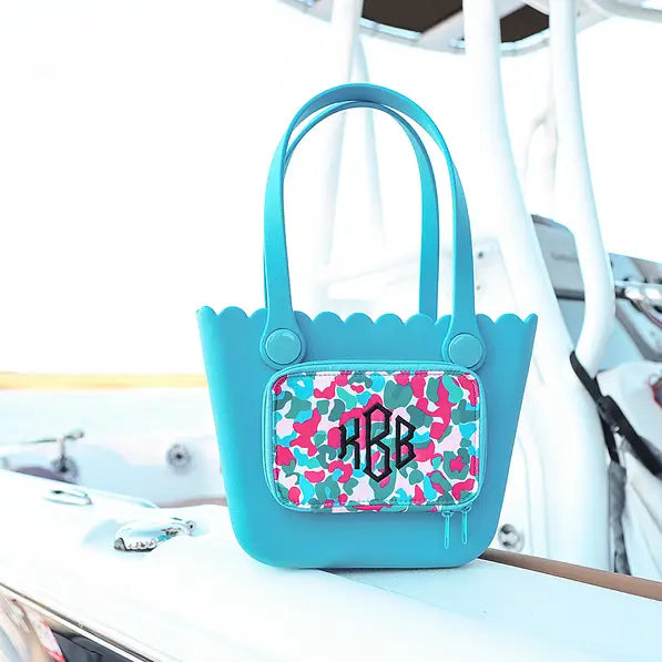 Monogrammed Mini Waterproof Beach Bag