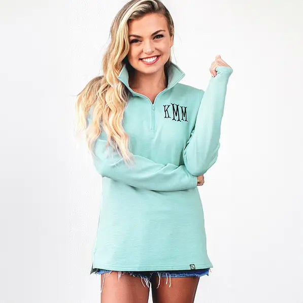 Monogrammed Pullover Sweatshirt