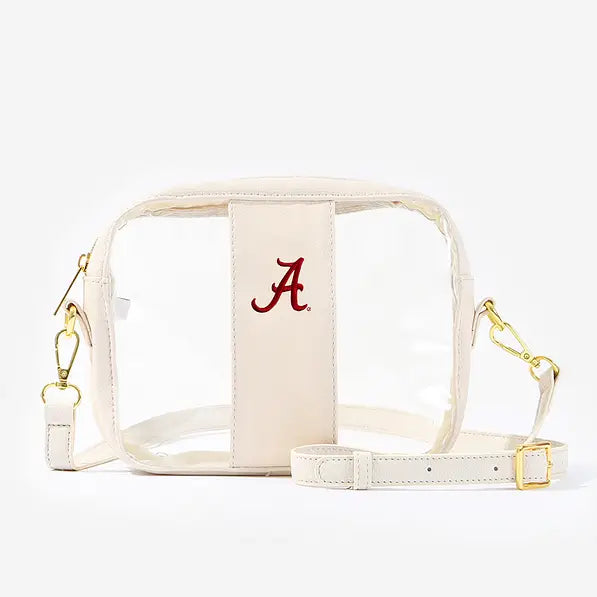 Alabama Crimson Tide Clear Stadium Crossbody Bag