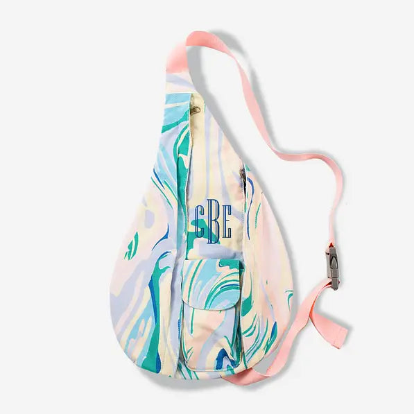 Monogrammed Sling Pack